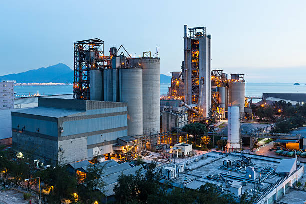 Cement plant Cement plant cement work stock pictures, royalty-free photos & images