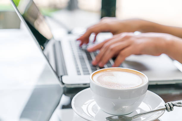 istock Close-up of hands typing on a keyboard 623756518