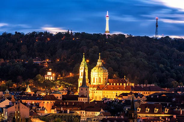 istock Night view of Prague, Lesser 623762864