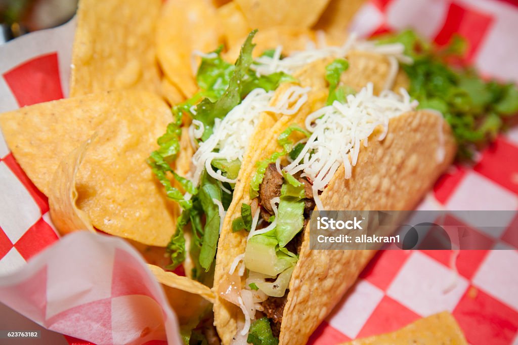 Hard Tac Shell Hard Shell Mexican Beef Taco Stock Photo - Download Image Now - Beef ...