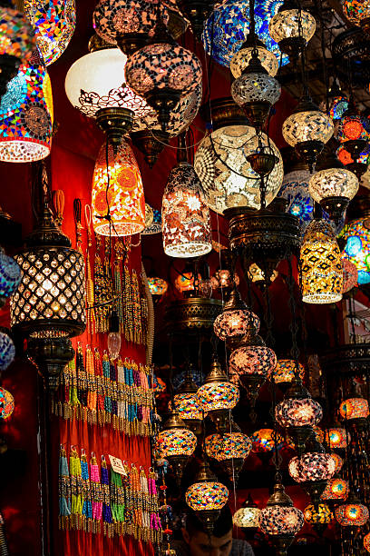 istock Mosaic Ottoman lamps from Grand Bazaar 623769556