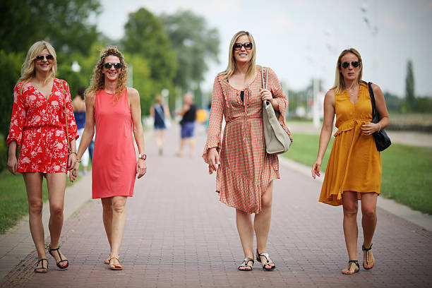 istock Women enjoying beautiful summer day at lake 623769984