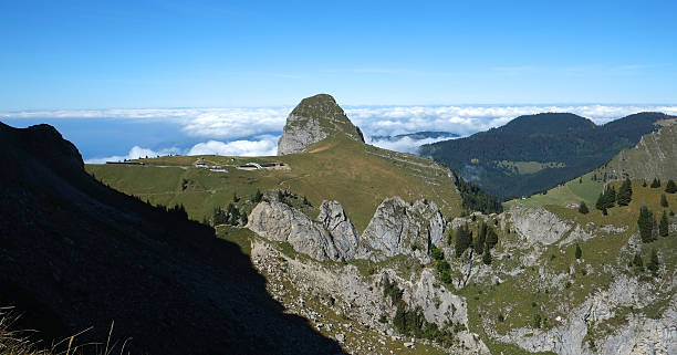 The Dent de Jaman from Rocher de Naye