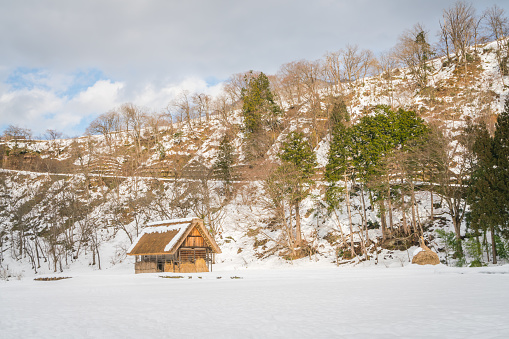 Winter in Shirakwago, Japan