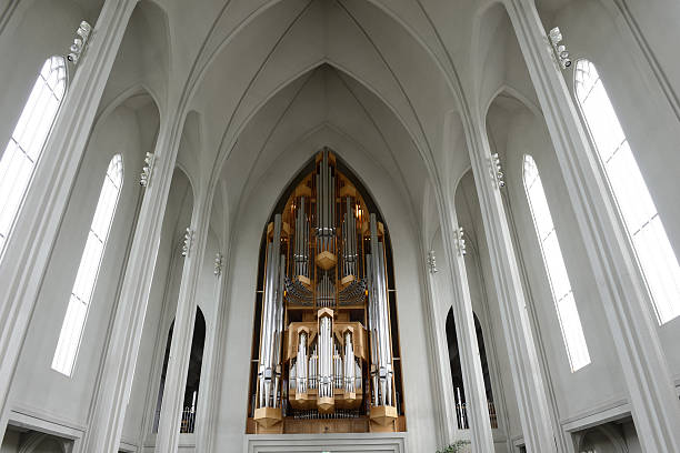 istock Interior of Hallgrimskirkja Church 623825000