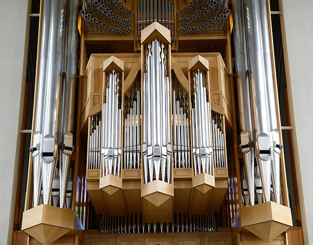 istock Organ inside Hallgrimskirkja Church 623825150