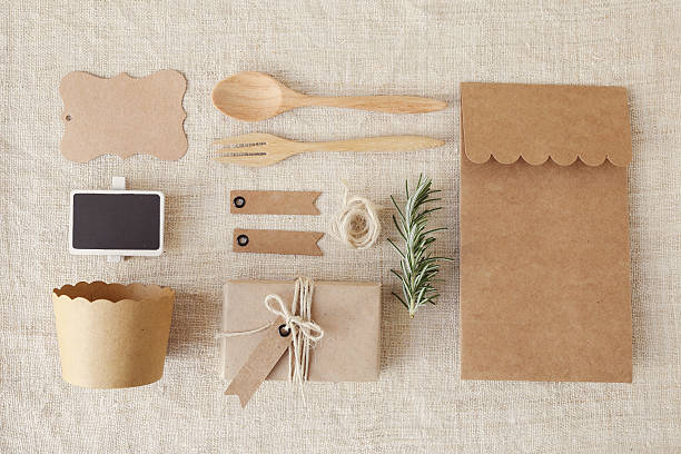 Identity branding mockup set. eco concept