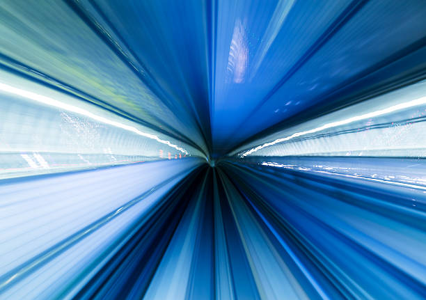 istock Blurred motion on the Subway in Tokyo 623828770