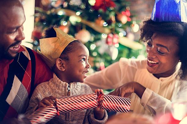 istock Family Together Christmas Celebration Concept 623829124