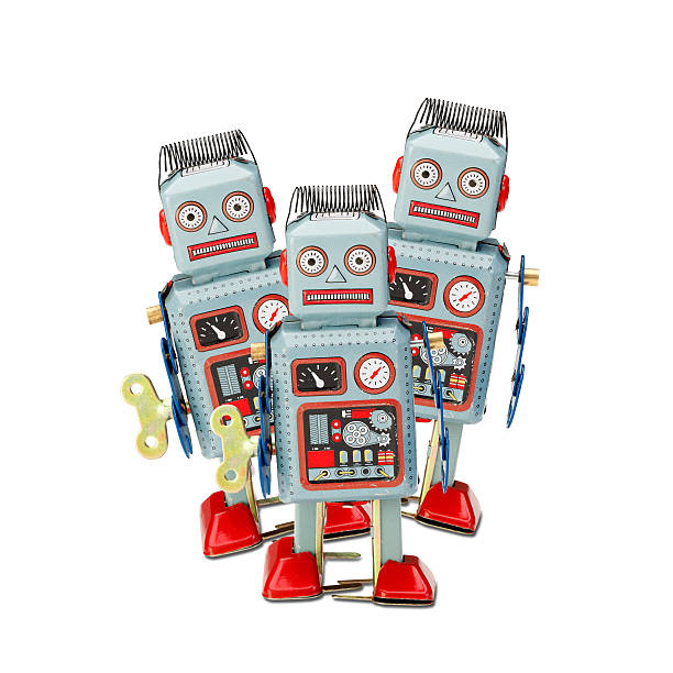 istock old classic tin robot toys isolated 623829228