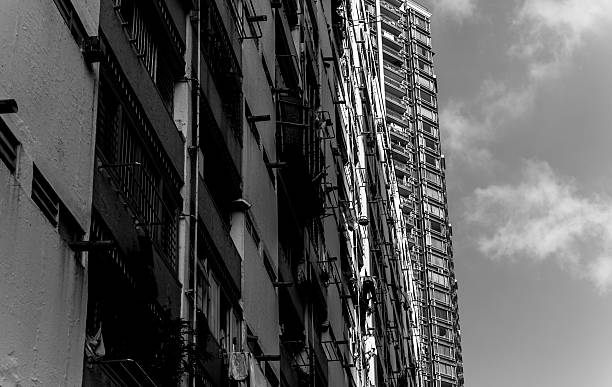 istock Hong kong apartment block 623829530