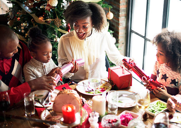 istock Family Together Christmas Celebration Concept 623844734
