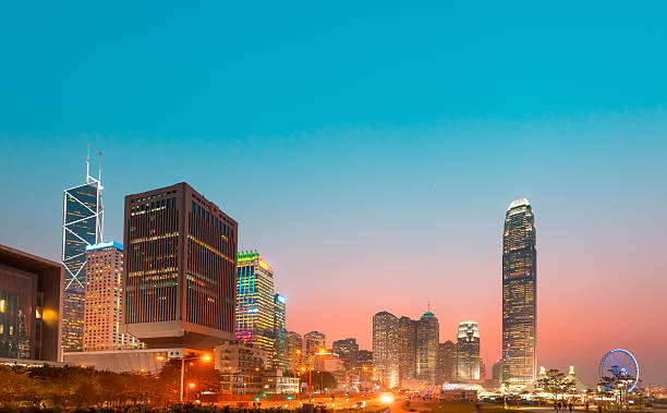 istock Hong Kong Central Night Scenes 623845312