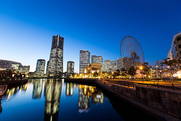 istock Yokohama city at night 623845354