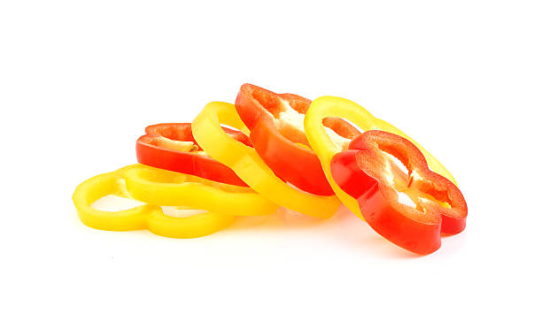 istock Red and yellow sweet pepper 623845622