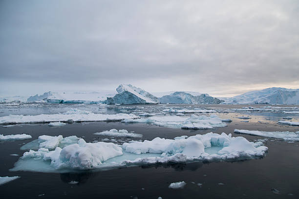istock floe drifting in dark water 623858788