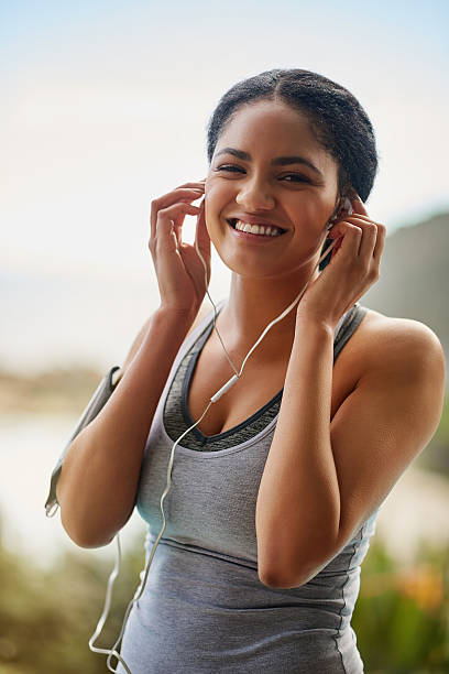 istock Jogging to the pace of the beat 623864366