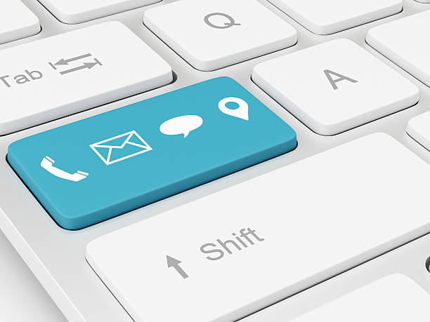istock Contact Us Icons Keyboard 623865006