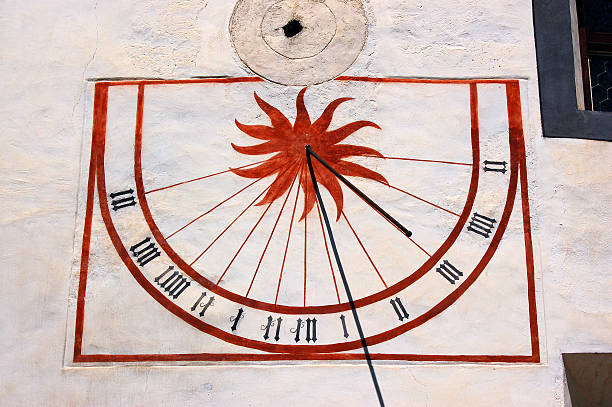 istock Ancient Sundial - Mustair Switzerland 623865204