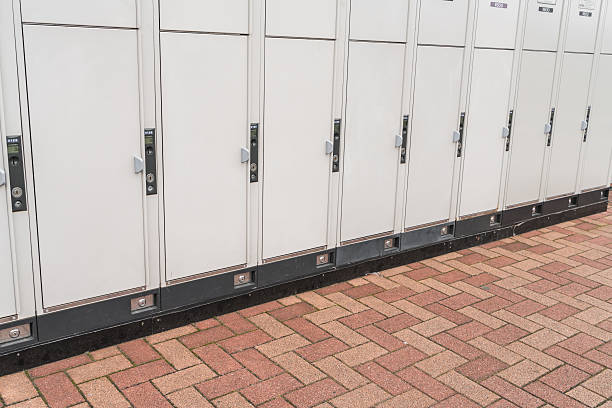 istock Close-up of lockers 623865654