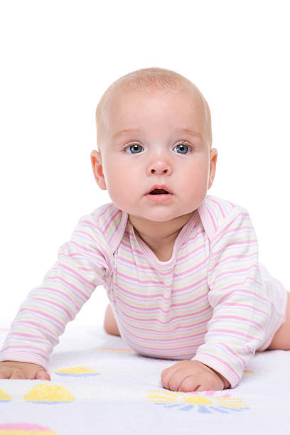 istock Serious infant girl 623868898