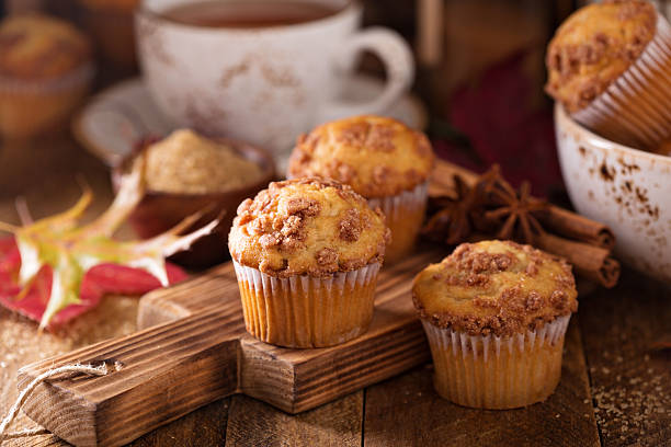 istock Seasonal cinnamon streusel muffins 623879736