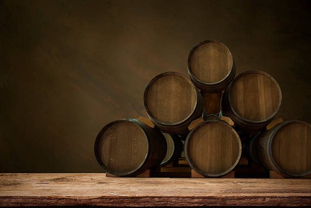 istock background of barrel wood, 623884760