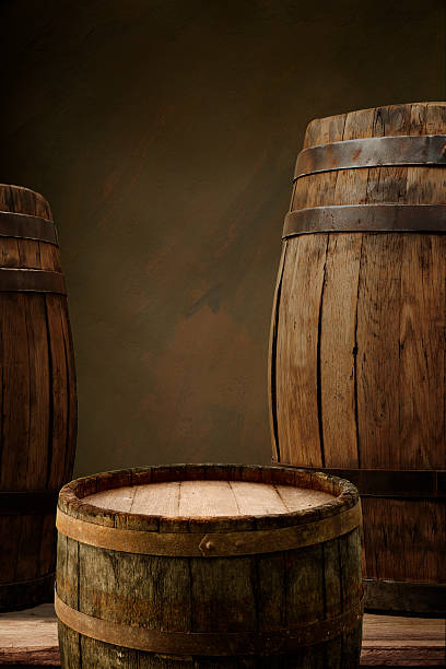 istock background of barrel wood, 623885146
