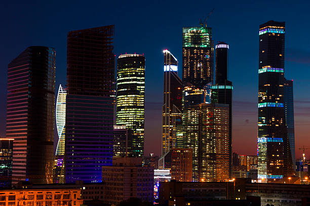 istock View of the city from a tall building 623885186