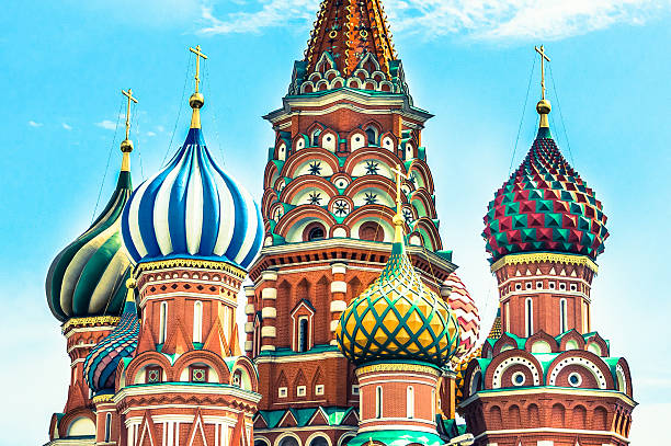 istock St. Basil's cathedral on Red Square in Moscow 623887196