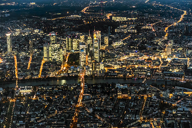 istock skyline of Frankfurt by night 623900094