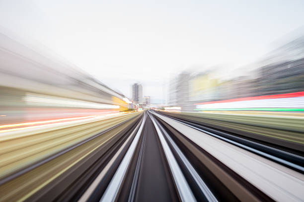 istock Speed motion in urban highway road tunnel 623900992