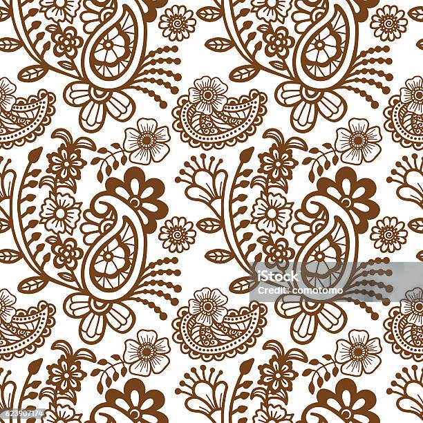 Abstract Paisley Pattern Paisley Seamless Pattern Stock Illustration - Download Image Now ...