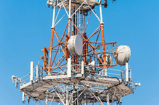 istock Telecommunication mast TV antennas wireless technology 623908858
