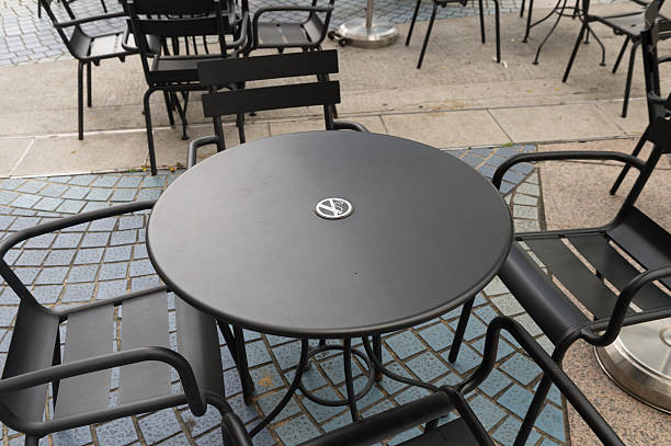 istock Table and Chair of Coffee Cafe 623910816