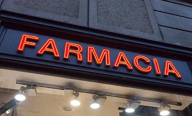 istock Hamburg, Germany - November 15, 2016: Pharmacy store sign 623913534