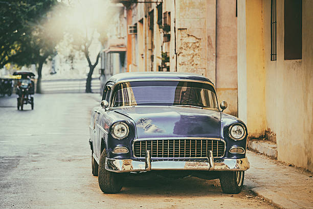 istock Vintage Car on Havana street, Cuba 623922440