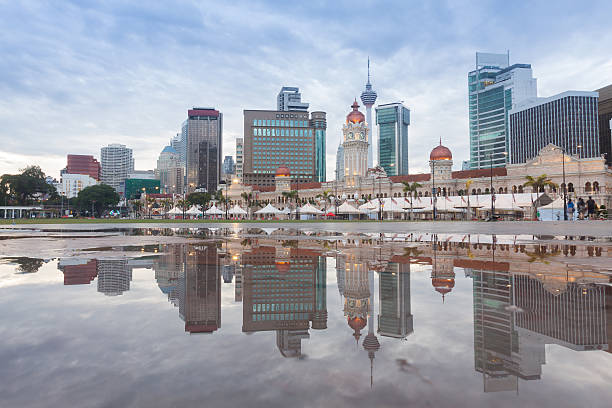 Reflection of Merdeka Square