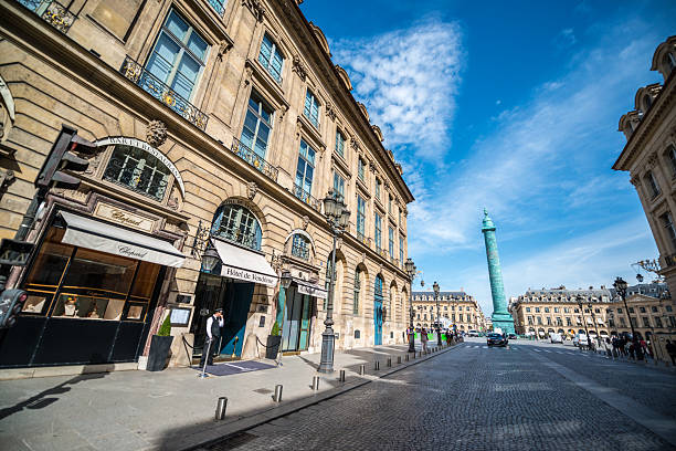 place vendôme, parigi - chopard foto e immagini stock