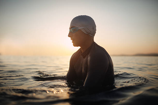 istock Portrait of a swimmer 623927248