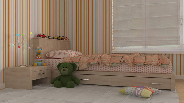 istock Children bedroom with toys 623927346