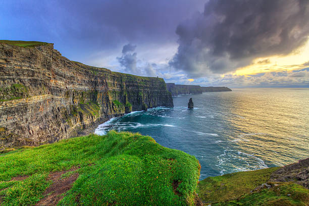 istock Cliffs of Moher at sunset, Co. Clare, Ireland 623928370