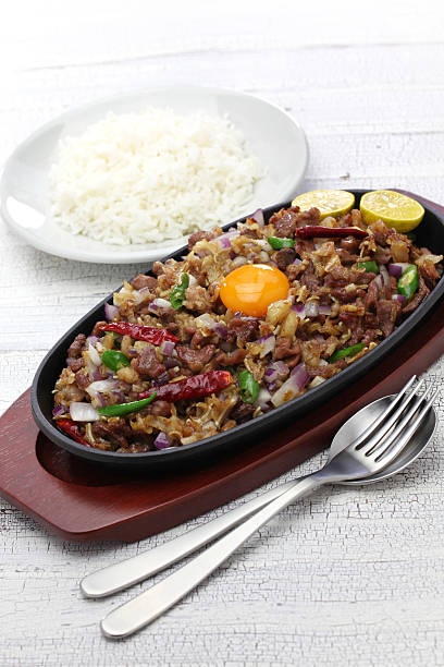 istock pork sisig, filipino cuisine 623928538
