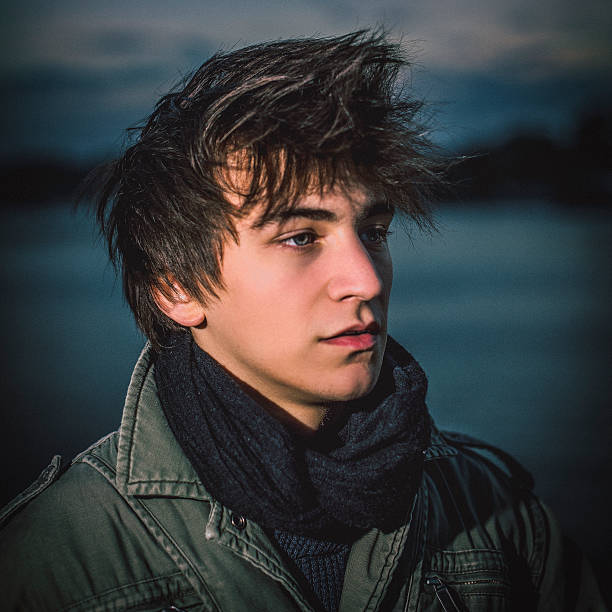 istock Young man looking into the distance 623942654