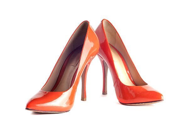 istock bright, multicolored female shoes on high heels 623942708