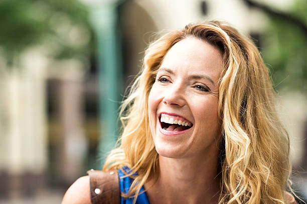 istock Urban Mature Blond Woman 623944484