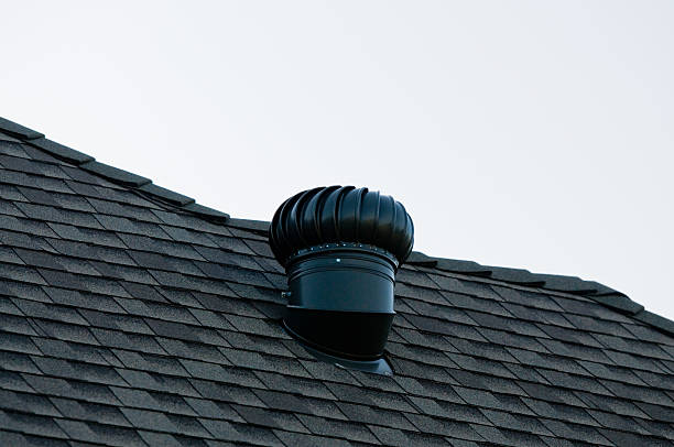 istock Exhaust vent on top of a roof. 623955690