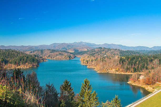 istock Lokvarsko lake, Gorski kotar, Croatia 623962814