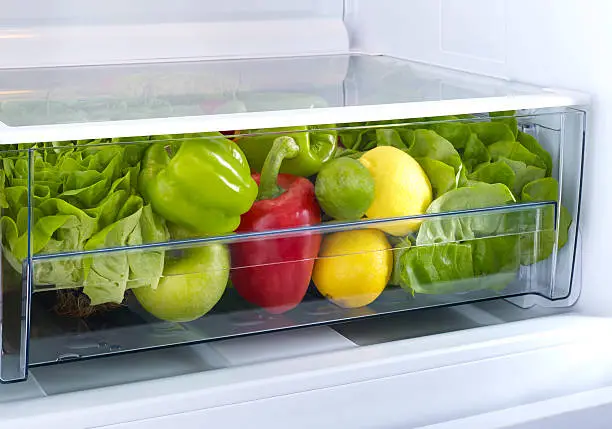 Photo of Fridge drawers full of vegetables