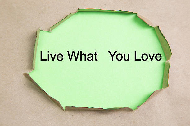 istock live what you love written under torn paper 623980550